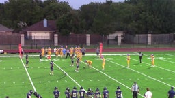 Lucas Christian Academy football highlights Dallas Lutheran School