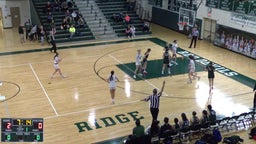 Ridge girls basketball highlights Gill St. Bernard's School
