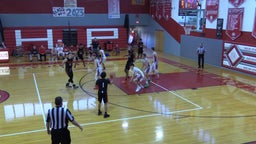 High Point basketball highlights Dover High School