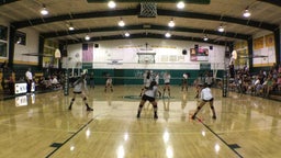 Western Christian volleyball highlights Ontario Christian High School