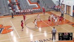 Fuquay - Varina girls basketball highlights Middle Creek High School
