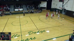 Mead girls basketball highlights Howells-Dodge High School
