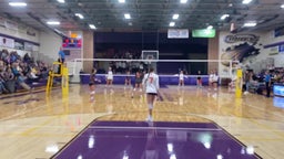 Portage Northern volleyball highlights Kalamazoo Christian High School