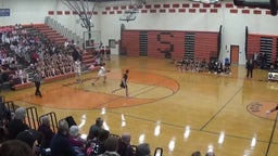 Shelton basketball highlights Peri Basimakopoulos 1000th Point