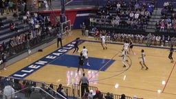 Guyer basketball highlights Allen High School