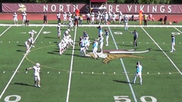 Clarke football highlights North Shore High School