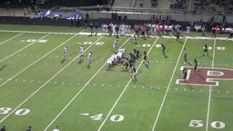 Eli Anthony's highlights vs. Bonham High School