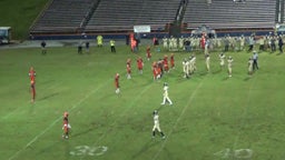 Escambia football highlights Gulf Breeze High School