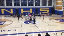 Notre Dame Catholic girls basketball highlights Newtown High School