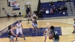 Holy Spirit girls basketball highlights Cedar Creek High School