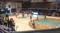 Northwestern volleyball highlights Clinton Central