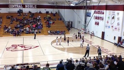 Northwestern girls basketball highlights Central Noble