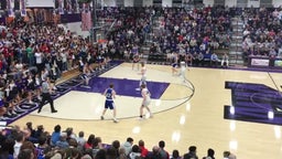 Northwestern basketball highlights Northwestern v. Tipton