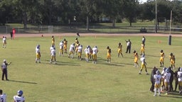 Wright football highlights Haynes Academy High School