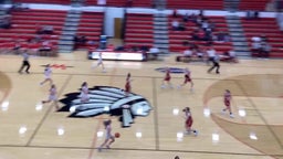 Wapakoneta girls basketball highlights New Knoxville High School