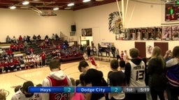 Dodge City basketball highlights Hays High School