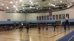 Aurora East volleyball highlights Metea Valley High School