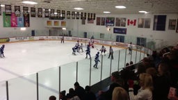 Mankato West (Mankato, MN) Ice Hockey highlights vs. notre dame