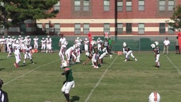Benjamin Franklin football highlights St. Martin's Episcopal High School