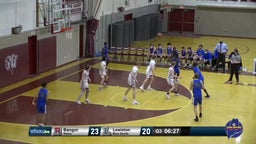 Lewiston basketball highlights Bangor High School