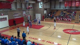 Castle Rock basketball highlights vs. LaCenter High School