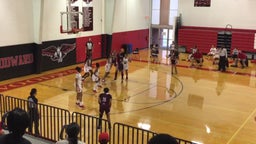 Coffee girls basketball highlights Woodward Academy