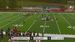 Everest Collegiate football highlights Glen Lake High School 