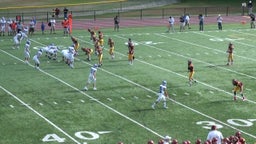 Darien football highlights vs. St. Joseph High