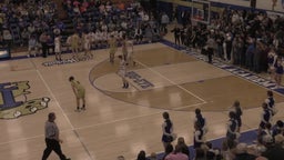 Livingston Academy basketball highlights Upperman High School