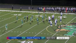South Fayette football highlights Chartiers Valley High School