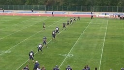 William Penn Charter football highlights vs. Peddie High School