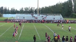 Monarch football highlights Hallandale Magnet High School