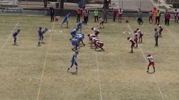 St. Michael's football highlights Espanola Valley High School