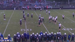 LaVille football highlights John Glenn High School