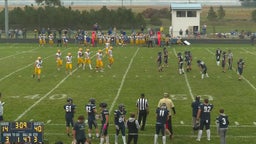 Alcester-Hudson football highlights Gayville-Volin High School