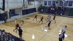 Holy Trinity Episcopal Academy girls basketball highlights Palm Bay Magnet High School