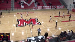 Manor girls basketball highlights Weiss High School