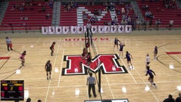 Manor volleyball highlights Cedar Ridge High School