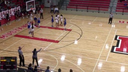 Manor girls basketball highlights Cedar Creek High School