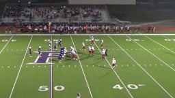 Life Waxahachie football highlights Farmersville High School