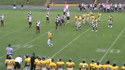 Bessemer City football highlights East Gaston High School