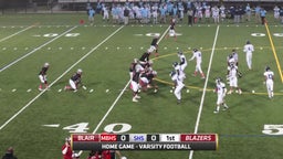 Blair football highlights Springbrook High School
