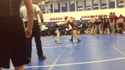 Christopher D'Entrone's highlights Southington Duals