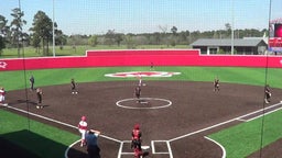 Crosby softball highlights Caney Creek High School