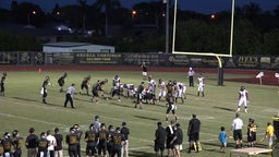 Palm Bay football highlights vs. Merritt Island High