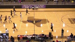 Mansfield basketball highlights Crowley High School