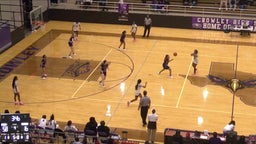 Crowley girls basketball highlights Chisholm Trail High School