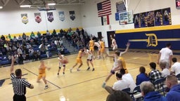 Wilton basketball highlights Durant High School