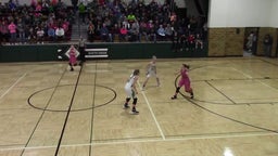 North Union girls basketball highlights Bishop Garrigan High School