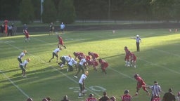 Franklinton football highlights Red Rams vs Bunn 2019